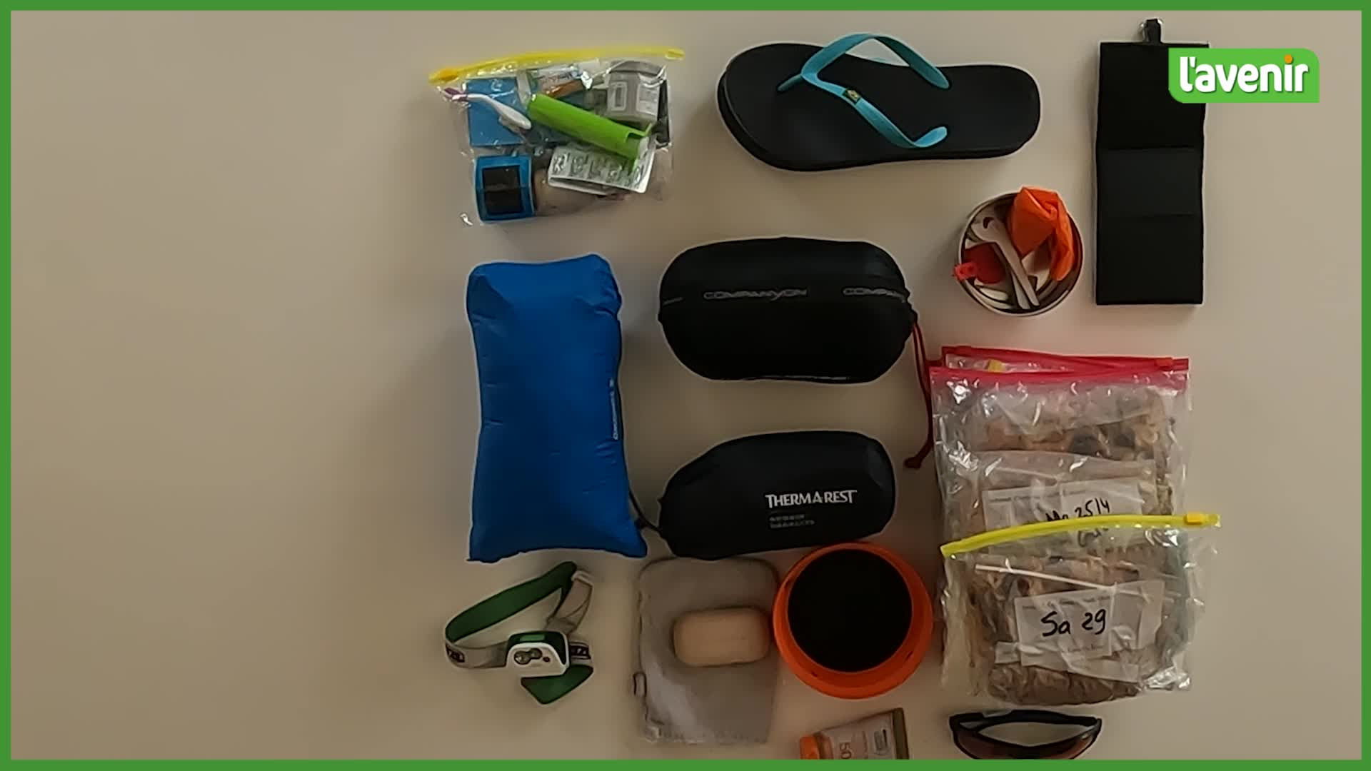 Vimeo Le Marathon des Sables : La préparation du sac