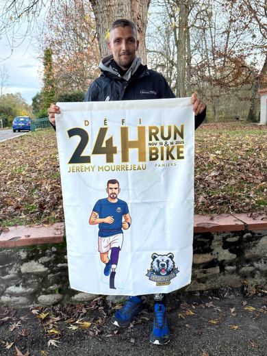 Jérémy poursuit désormais sa préparation pour le Marathon des Sables, en avril prochain.